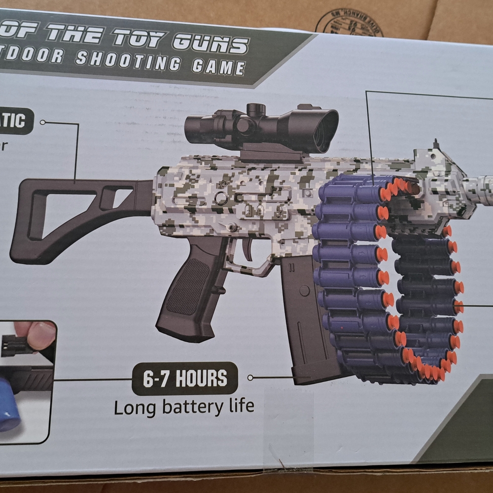 Digital Camo Toy Gun with Long Battery Life